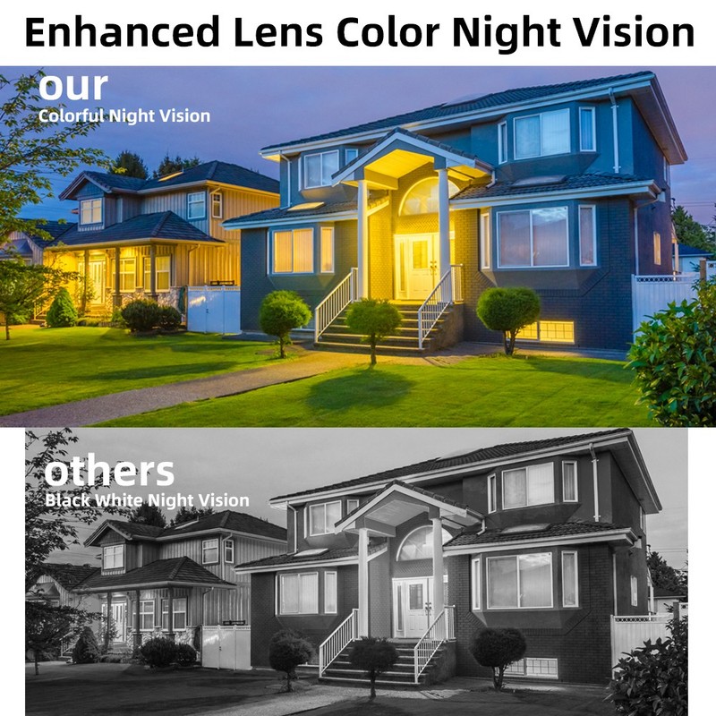4K 4MP Home Security Window Camera Indoor 5G WiFi Color Night Vision Opt 32GCard gallery
