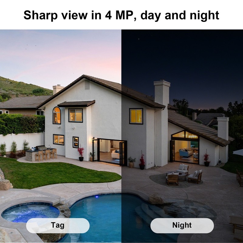 ARCCTV WiFi Solar Security Camera System Wireless Pan Tilt Outdoor Night Vision gallery