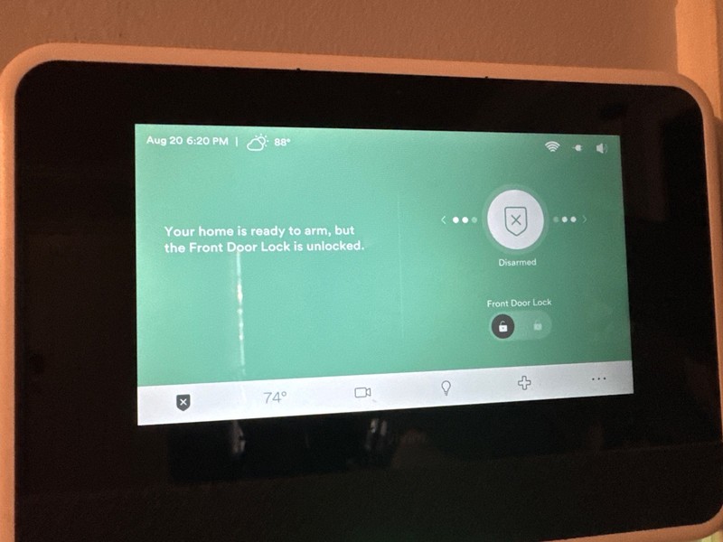 Vivint Whole House Security system with Panel