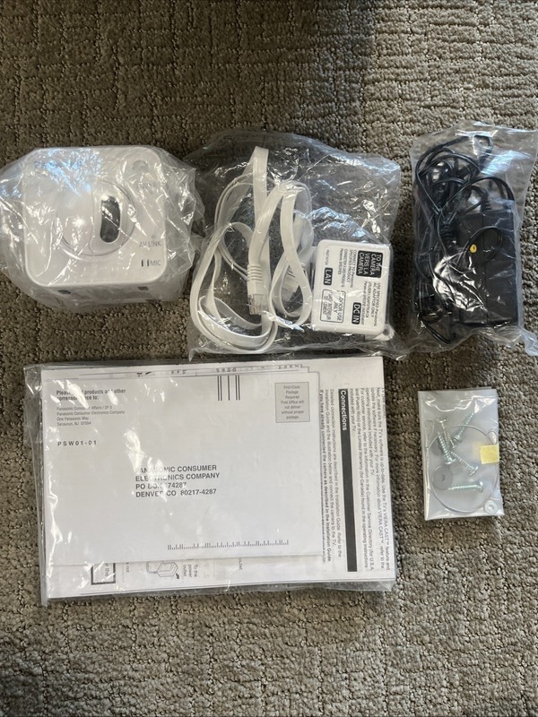 Panasonic BL-C210A Triple CMOS Sensor IP Network Indoor Security Camera Open Box gallery