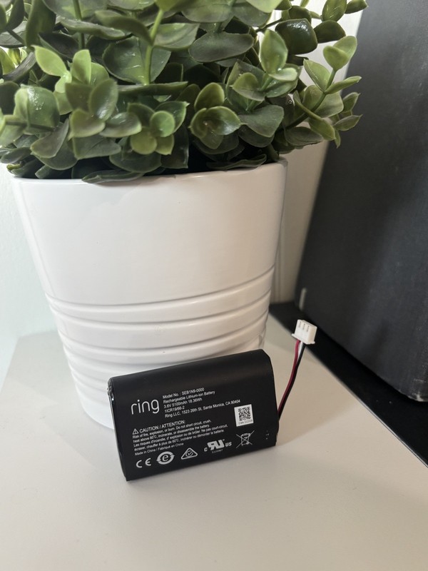 Ring Alarm System – 2nd Generation – Base Station Battery Pack Replacement
