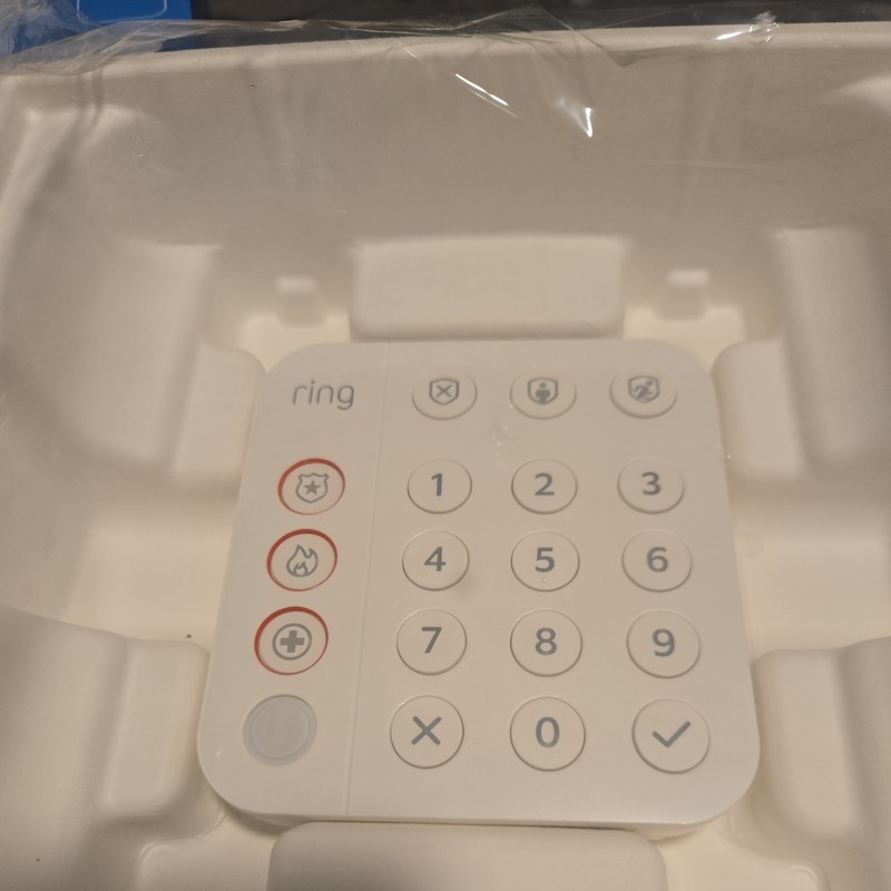 Ring Alarm Base Station Home Security Kit Hub, Cables, Power Supply & Keypad NEW gallery
