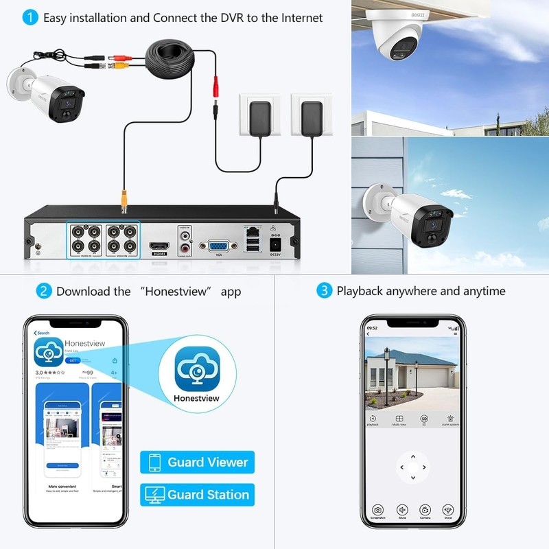 Camaras De Seguridad Para Casa 8 Camaras Home Security Cameras Hard Drive gallery