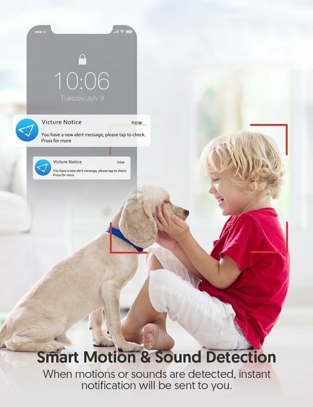 1080P FHD Baby Monitor, *NEW IN BOX* Wireless Indoor Home Security Camera PC420V gallery