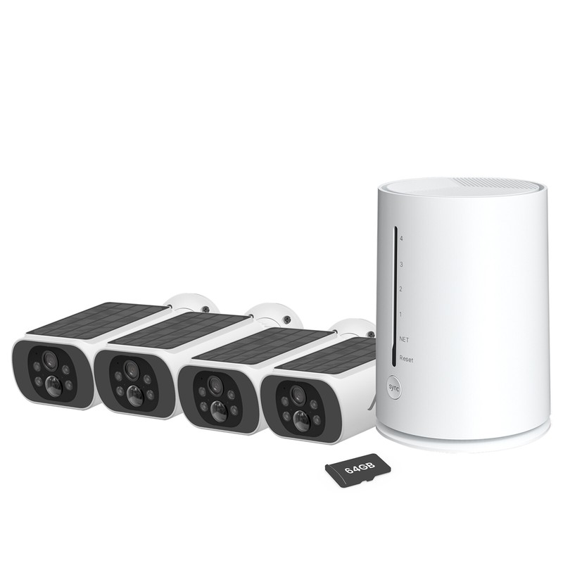 ARCCTV 4MP Solar Security Camera Battery System 5G Wifi Wireless 2 Way Audio