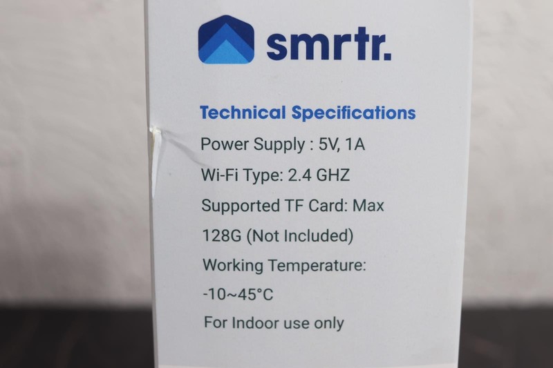 Brand New smrtr. Smart Security Home Camera WiFi SMRTRSSC gallery
