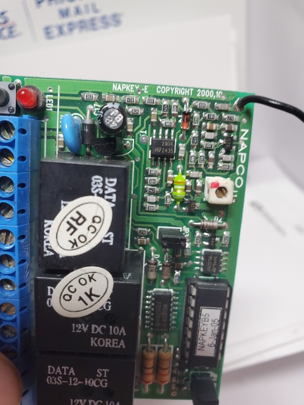 Napco Alarm Panel Interface Board napkey b5 board breakout 2000 2005 gallery