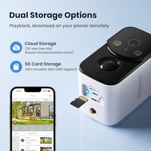 Solar Security Cameras Wireless Outdoor, WiFi Cameras for Home Security, gallery