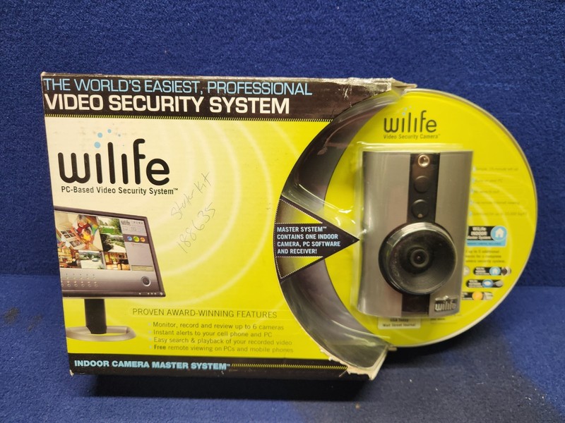 Logitech WiLife DVS-800i Indoor Camera Master System Digital Video Security NEW