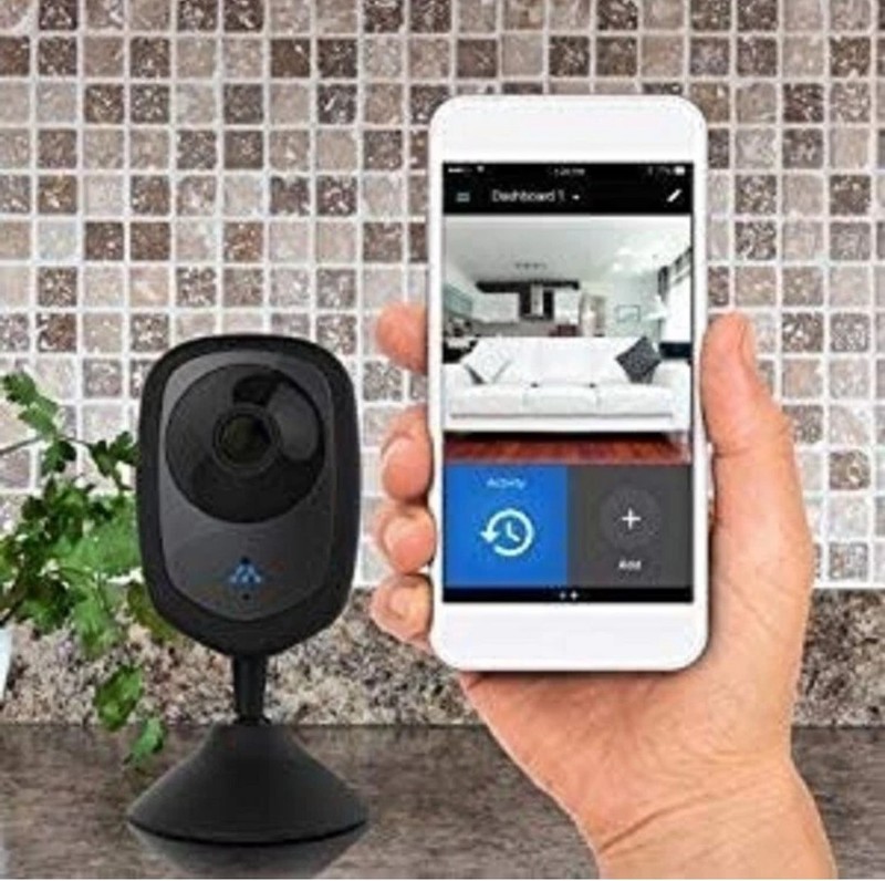 Momentum HD Wireless Indoor Home Security Camera with2-Way Audio Night Vision gallery