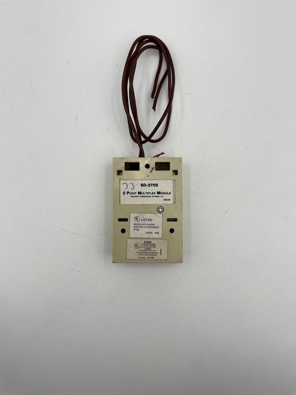 SD-2702 2-Point Multiplex Module Gray Hardwired for Security Alarm System gallery