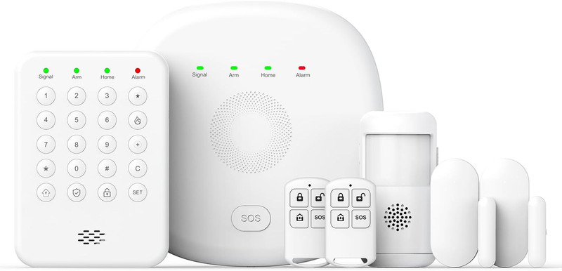 2026 Wireless Smart Home Security System with App Alerts & Alexa Compatibility