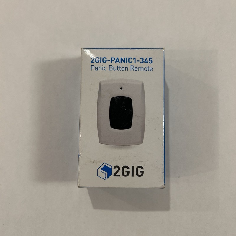 2GIG Wireless Panic Button Remote White (2GIG-PANIC1-345)