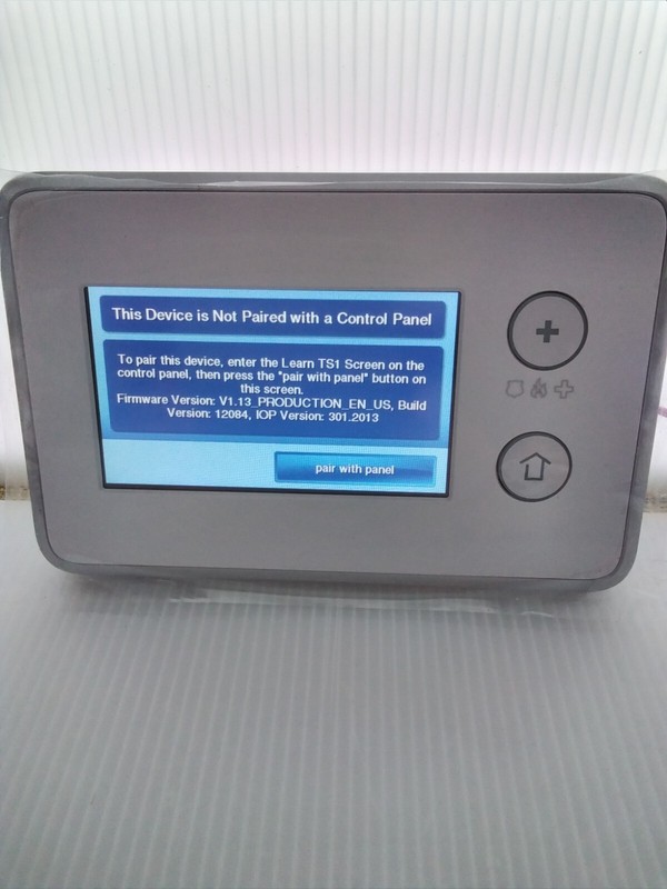 2GIG-TS1-E Wireless Touch Screen Keypad