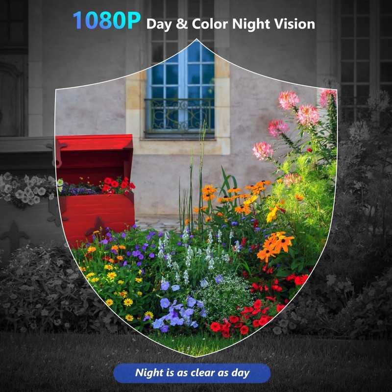 1080P Security Camera WiFi 2-Way Home Wireless Outdoor Motion Detection gallery