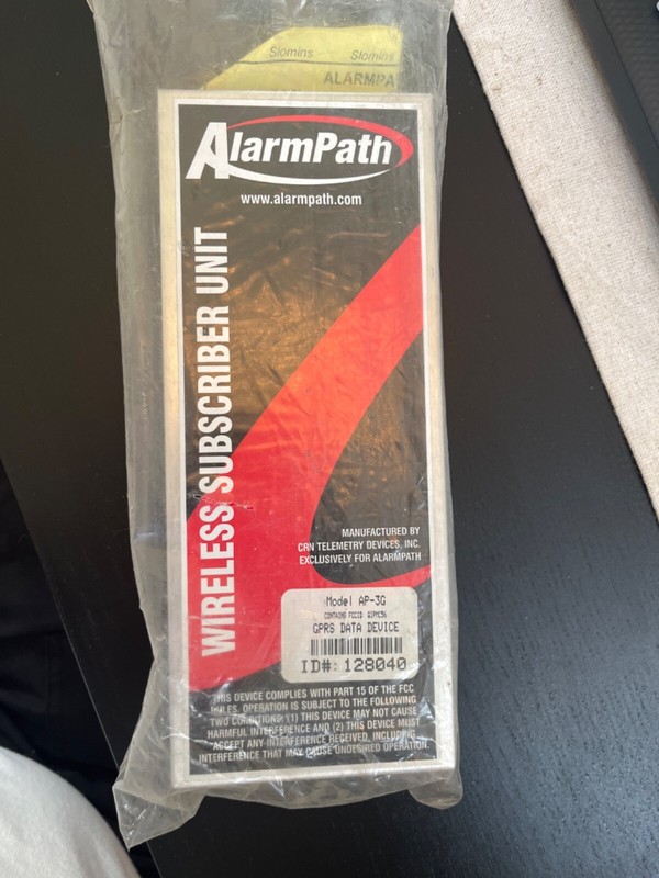 Alarmpath wireless subscriber unit model ap-3g gprs data device
