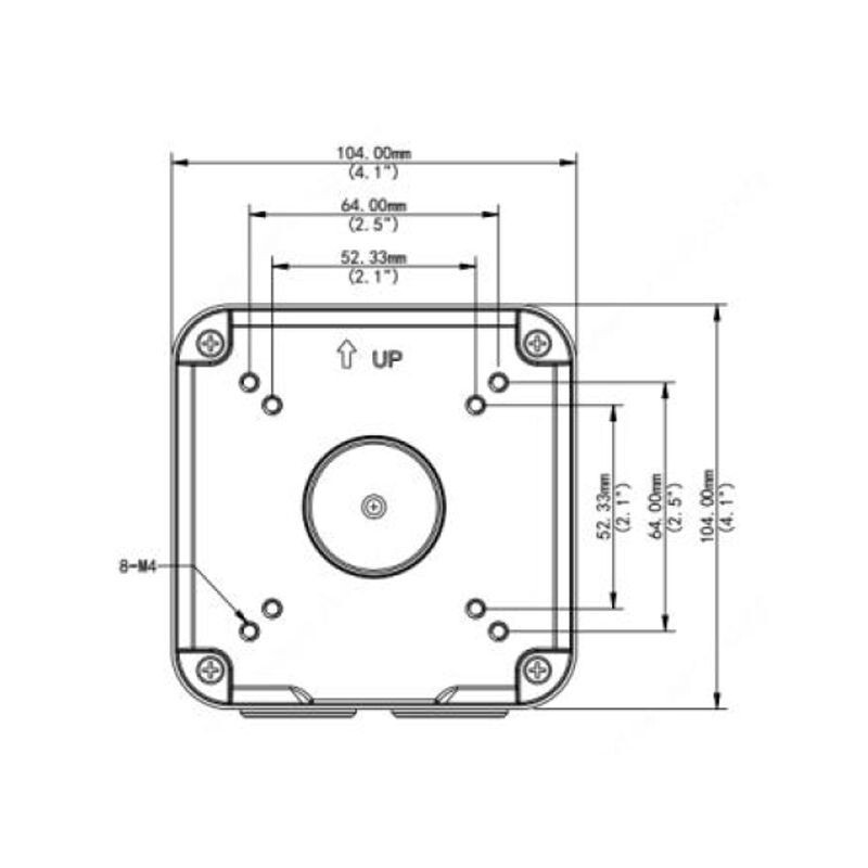 Alibi Junction Box ALI-JB06-A-IN - American Security Camera Company gallery