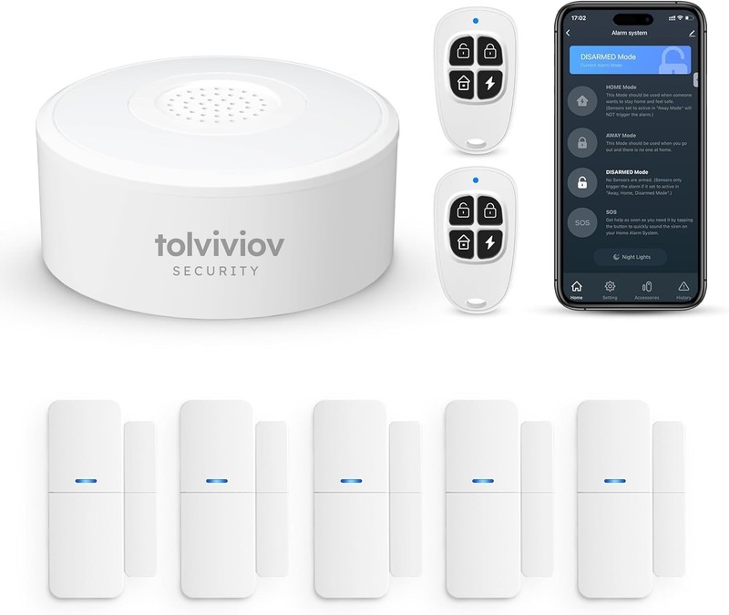 Wireless Smart Home Security - Alexa Compatible Alarm System gallery