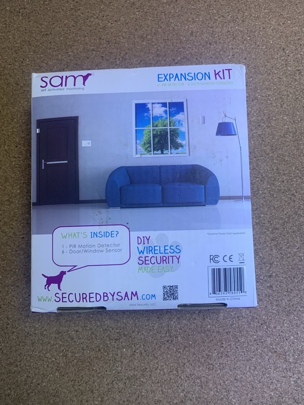 SAM EXPANSION KIT, DIY WIRELESS SECURITY SYSTEM, MOTION AND WINDOW SENSORS gallery