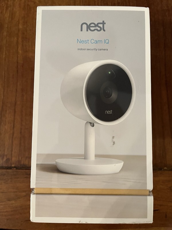 NEST Cam IQ Indoor Smart Security Camera Model NC3100US – Sealed NEW