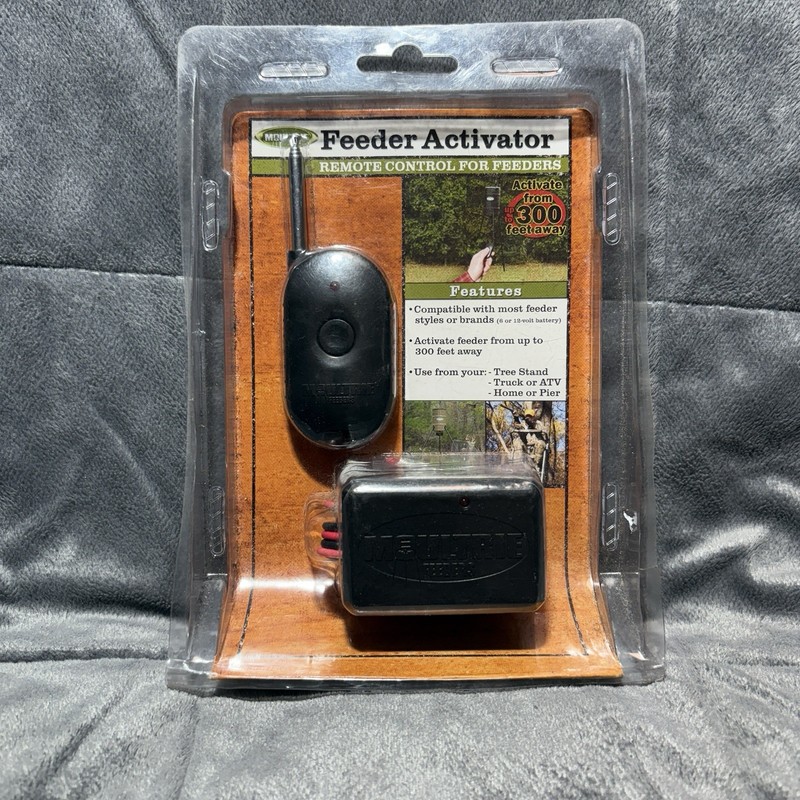 Moultrie Feeder Activator 300' Range Remote Control For Wildlife Feeders 6V/12V