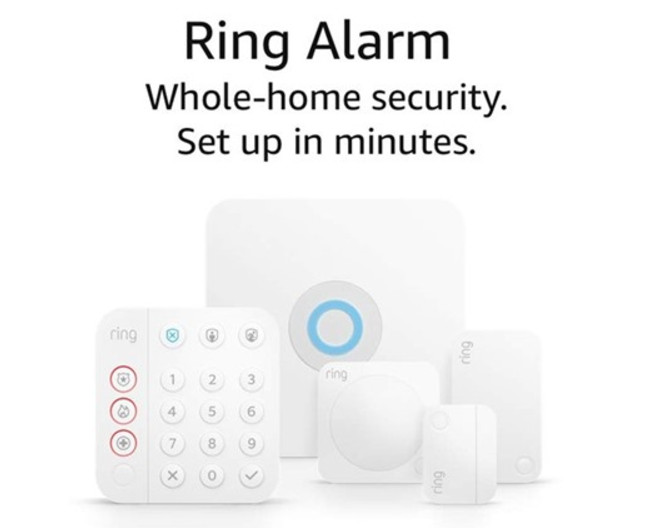 Ring 21 Piece Alarm Security System Set, Comes With Everything In Pictures
