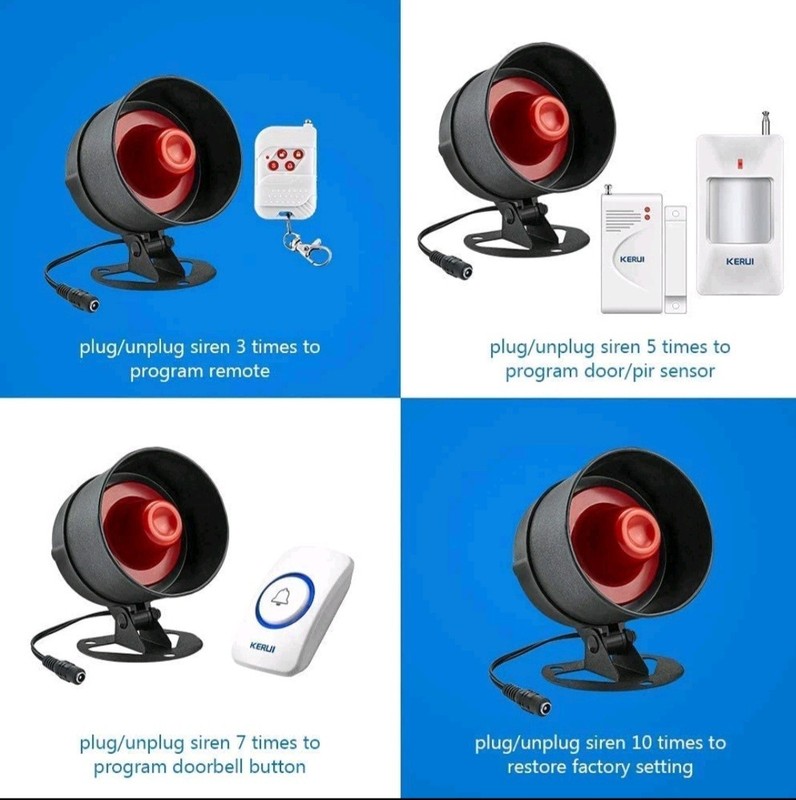 KERUI Upgraded Standalone Home Office Shop Security Alarm System Kit Wireless gallery