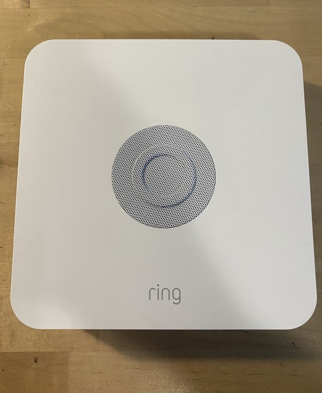 Ring Alarm Home Security Base Station US 4HB1U90EN0 & Power Supply gallery