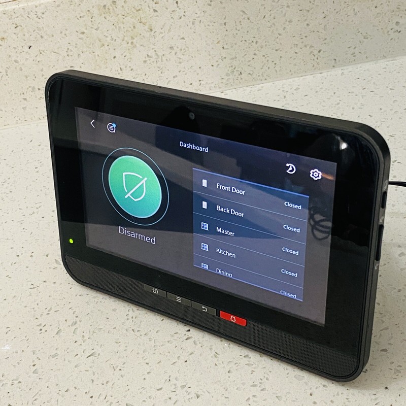 Xfinity Home Touchscreen Controller Model TCA203COM, Battery And Adapter gallery