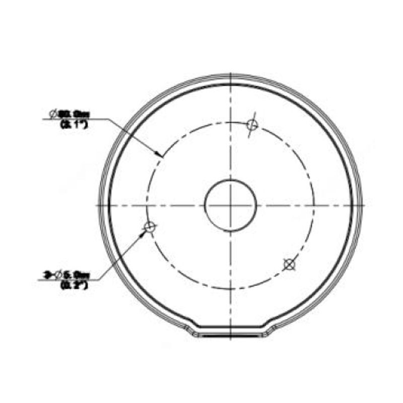 Alibi Junction Box ALI-JB03-H-IN - American Security Camera Company gallery
