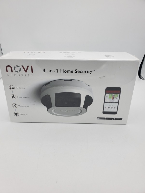 Novi Security 4-in-1 Home Security System Kit Smoke Siren Brand New Sealed