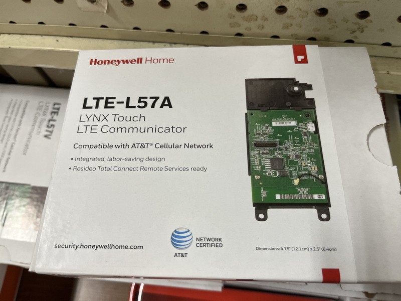 Honeywell Home LTE-L57A LYNX Touch 4G LTE Communicator, AT&TLTE-L57|LTE-L57A
