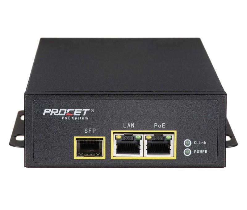 Hanwha Vision SPO-8315 83W PoE Injector gallery