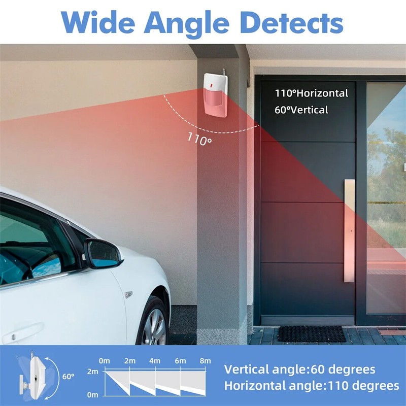 KERUI Wireless Home Shop Alarm Security System Alert Garage Burglar Door Sensor gallery