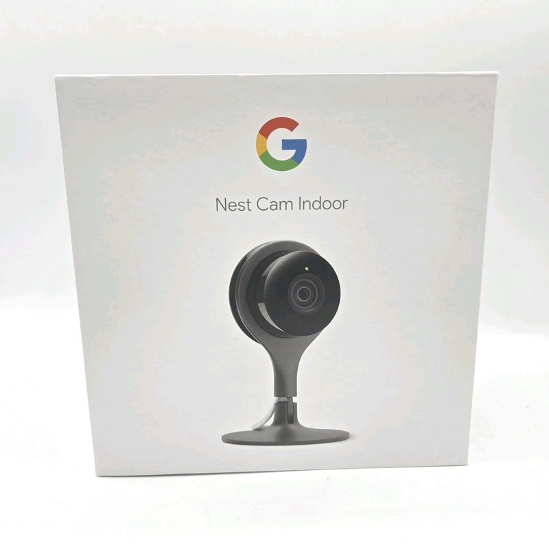 New Open Box Google Nest A0005 NC1102ES Cam Indoor Security Camera 1st Gen – NIB