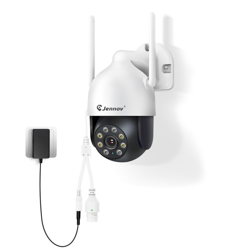 WiFi CCTV Camera 5MP Wireless IR Indoor Outdoor Home Security Color Night Vision
