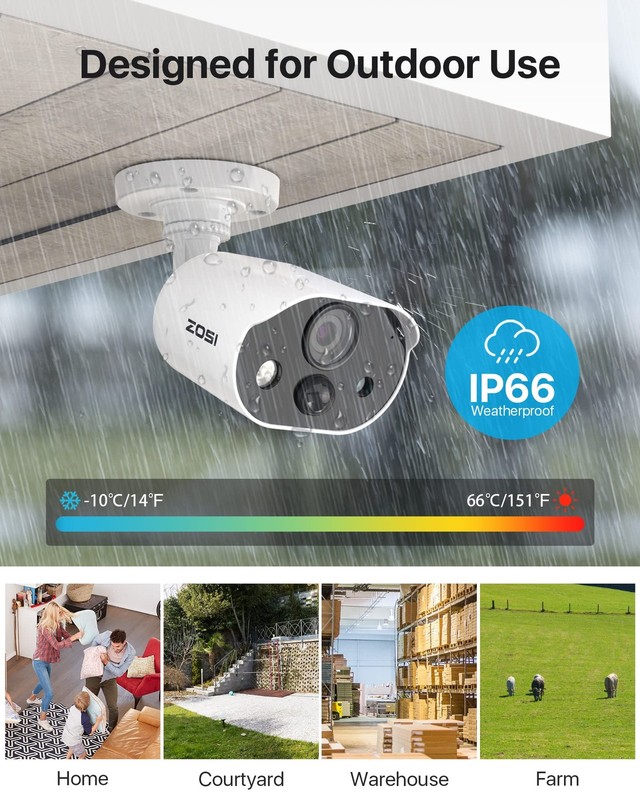 C303 8CH Home Security Camera System with Audio, Person Vehicle Detection, Ni... gallery