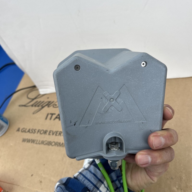Mobotix Gray X Dual Lens Camera Professional Outdoor W Green Cables gallery