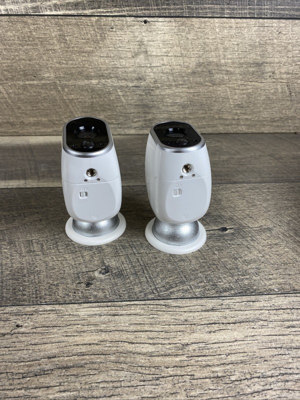 Lot of 2 NETGEAR Arlo VMC3030 Indoor/Outdoor Security Camera Only White 1080p HD gallery