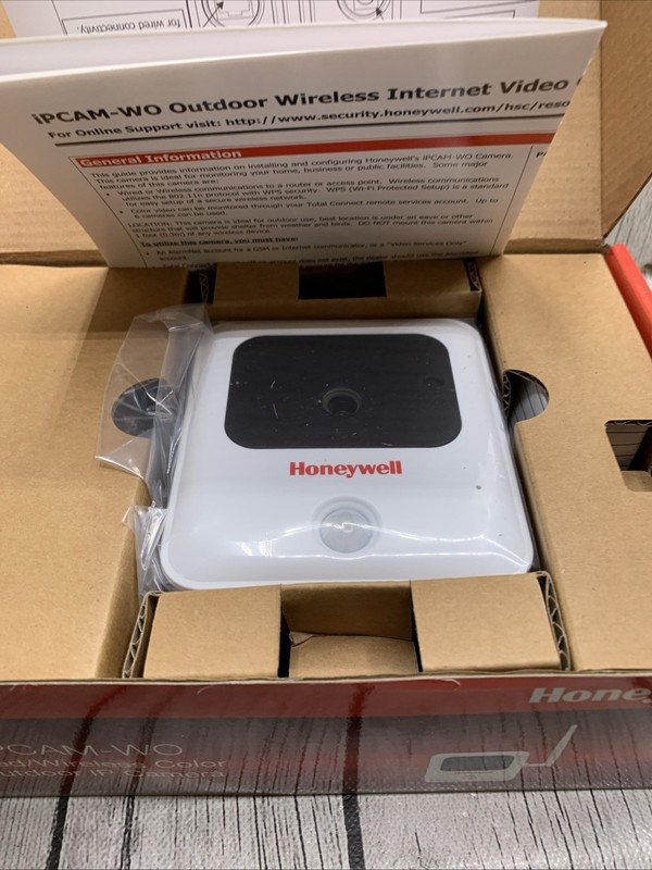 Honeywell iPCAM-WO Color IP Wireless Outdoor Security Camera White gallery