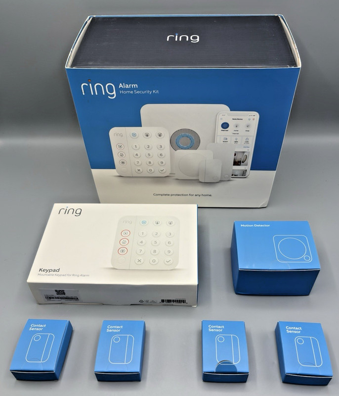 Ring Alarm 8-Piece Home Security System Kit *New* FREE SHIPPING