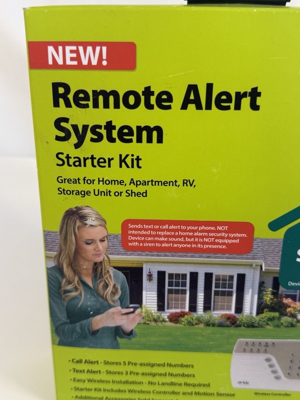 Straight Talk Remote Alert System Starter Kit – Brand New Sealed Home Motion gallery