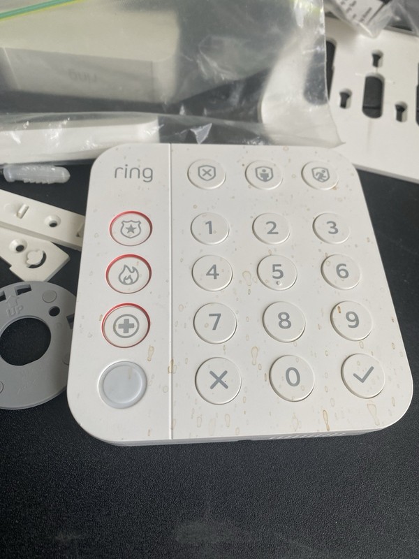 Ring 1st Gen Lot Contact Sensors Keypad Indoor Camera & More Pre-Owned gallery