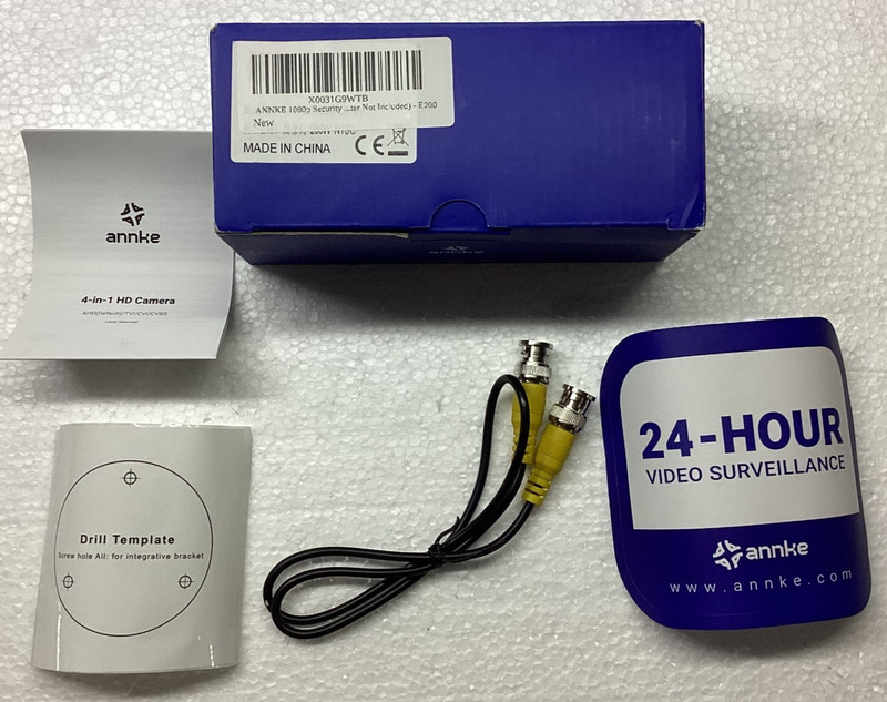 ANNKE CCTV Home Security Surveillance IR Night Camera - 100ft Cable. NEW gallery