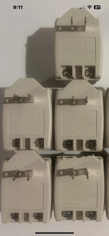GE Interlogix 22-109 CN 9VAC, 700mA, AM-9700A Power Transformer. Brand NEW 7 gallery