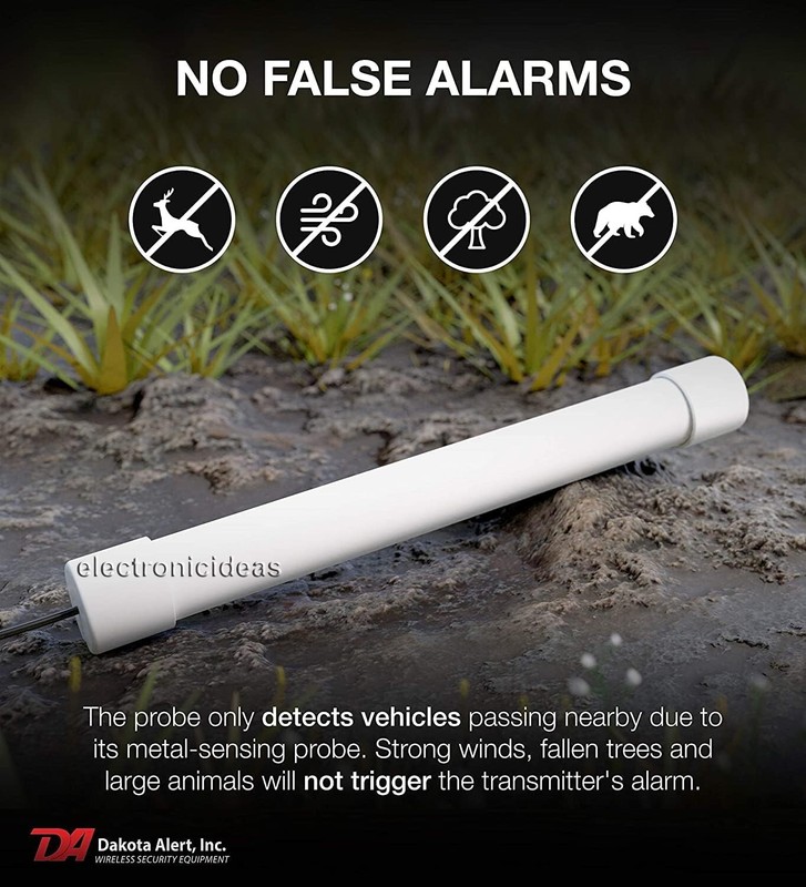 DAKOTA ALERT DCPA-4K PLUS/DCPA-4000 PLUS PROBE ALERT DRIVEWAY ALARM KIT + RELAYS gallery