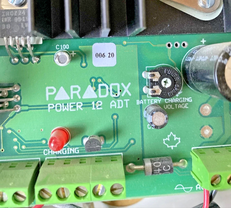 Paradox Security Wired Access Control Module POWER 12ADT BOARD BOX gallery