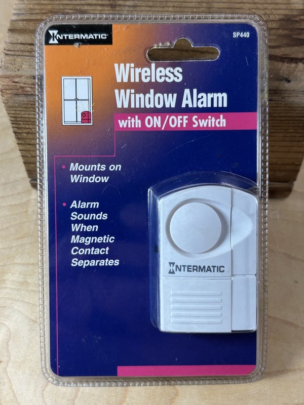 Intermatic Home Security Wireless Window Alarm SP440 - New NOS 1999 gallery