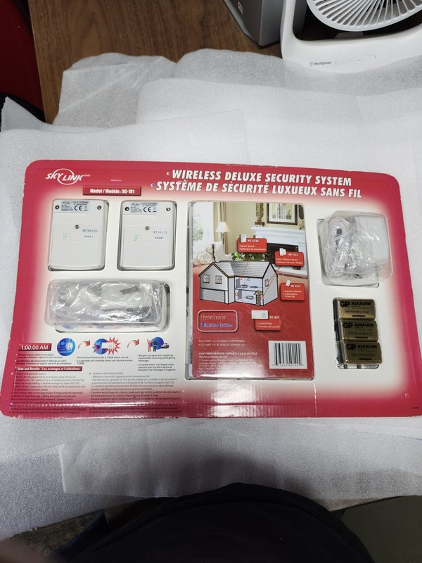 Sky Link Wireless Deluxe Security System New Sealed gallery
