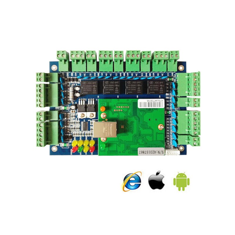 B/S iOS Android etc. Mobile App Access Controller TCP/IP 4 Door Browser Server gallery